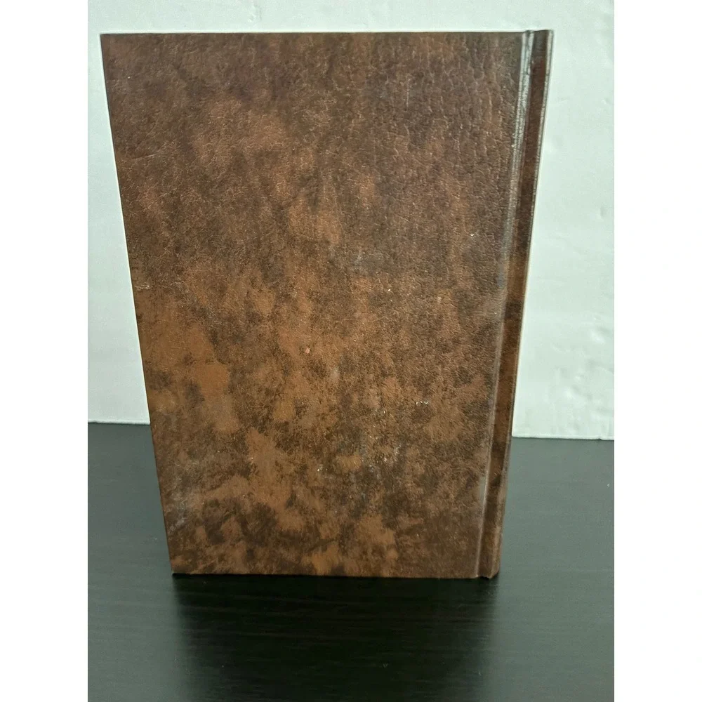 Moody Press Ryrie Study Bible KJV Brown Faux Leather 1978 Edition Hardcover